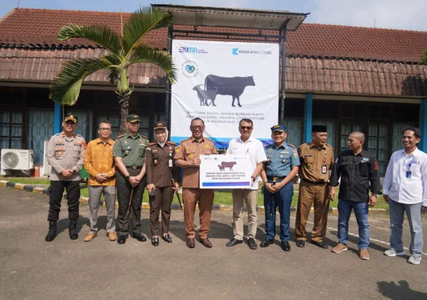 Pemkot Cilegon Terima 256 Hewan Kurban dari PT KS