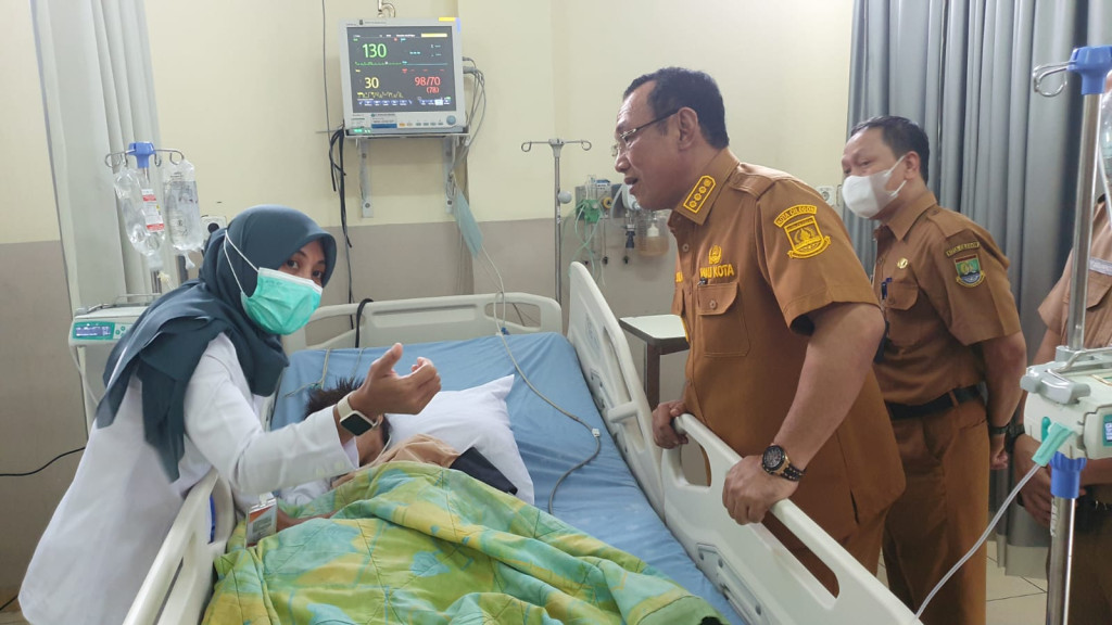 Wali Kota Helldy Respon Cepat Penderita Gizi Buruk "Penderita Dalam Pengawasan Pemerintah Sejak Lama