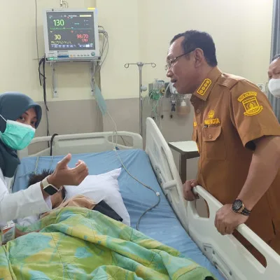 Wali Kota Helldy Respon Cepat Penderita Gizi Buruk "Penderita Dalam Pengawasan Pemerintah Sejak Lama