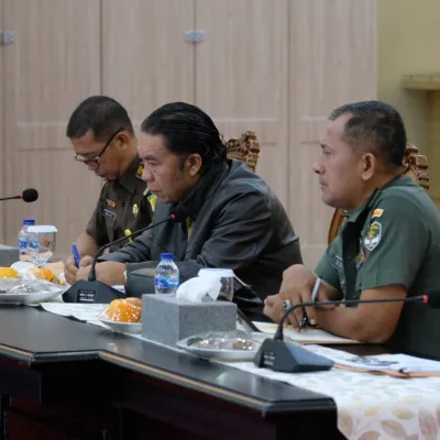 Polda Banten Ikuti Vicon Rapat Koordinasi Pengendalian Inflasi di Daerah