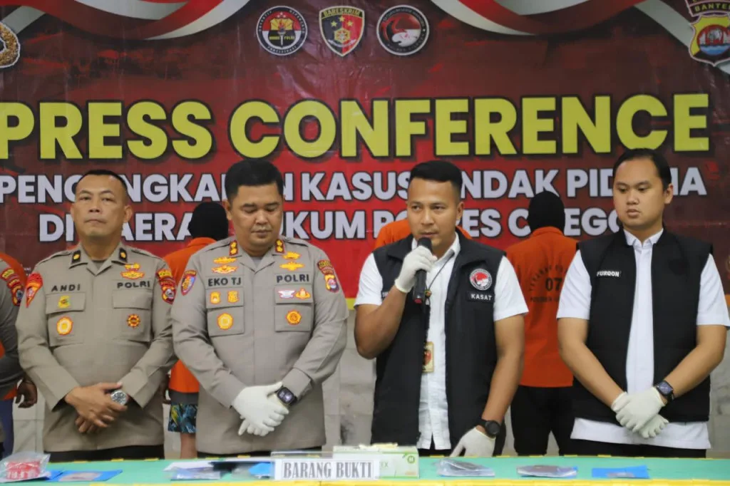 Satresnarkoba Polres Cilegon Ungkap Kasus Penyalagunaan Narkotika dalam Rangka Ops Antik