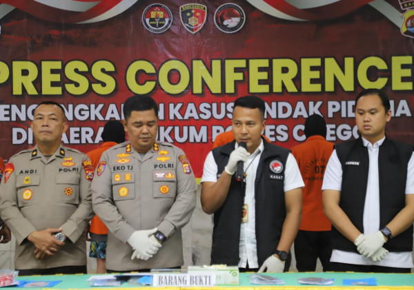 Satresnarkoba Polres Cilegon Ungkap Kasus Penyalagunaan Narkotika dalam Rangka Ops Antik