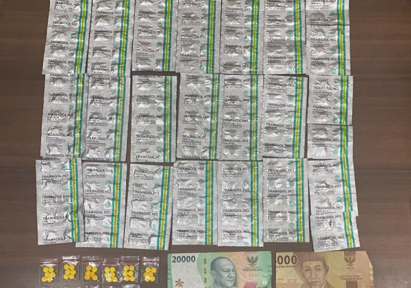 Satresnarkoba Polres Serang Tangkap Pengedar Pil Koplo