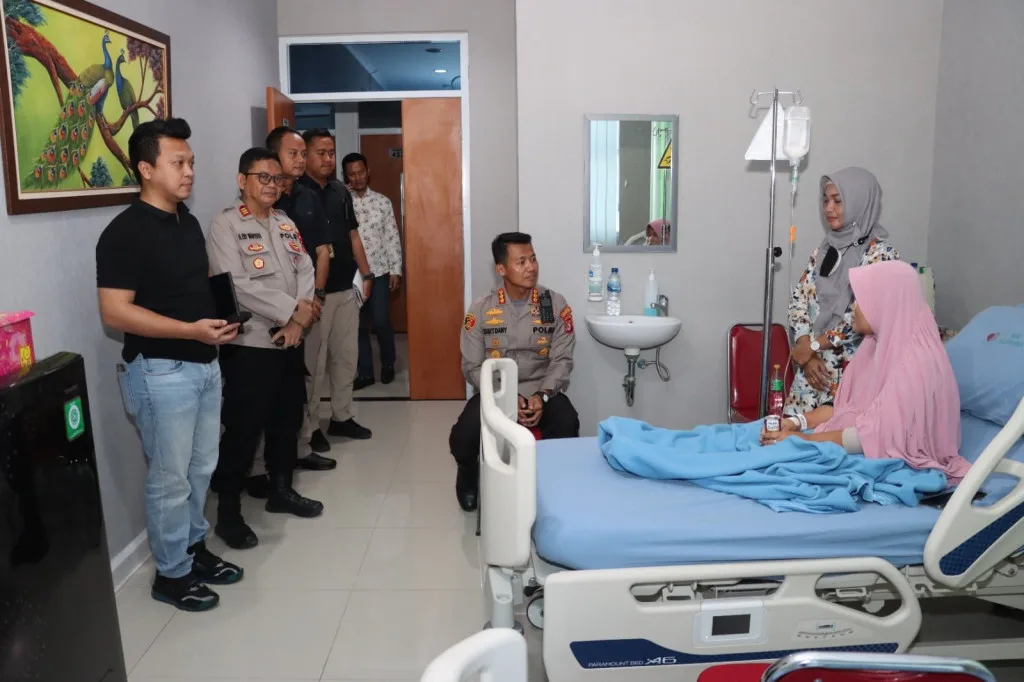 Kapolresta Tangerang Kunjungi Korban Rekoset