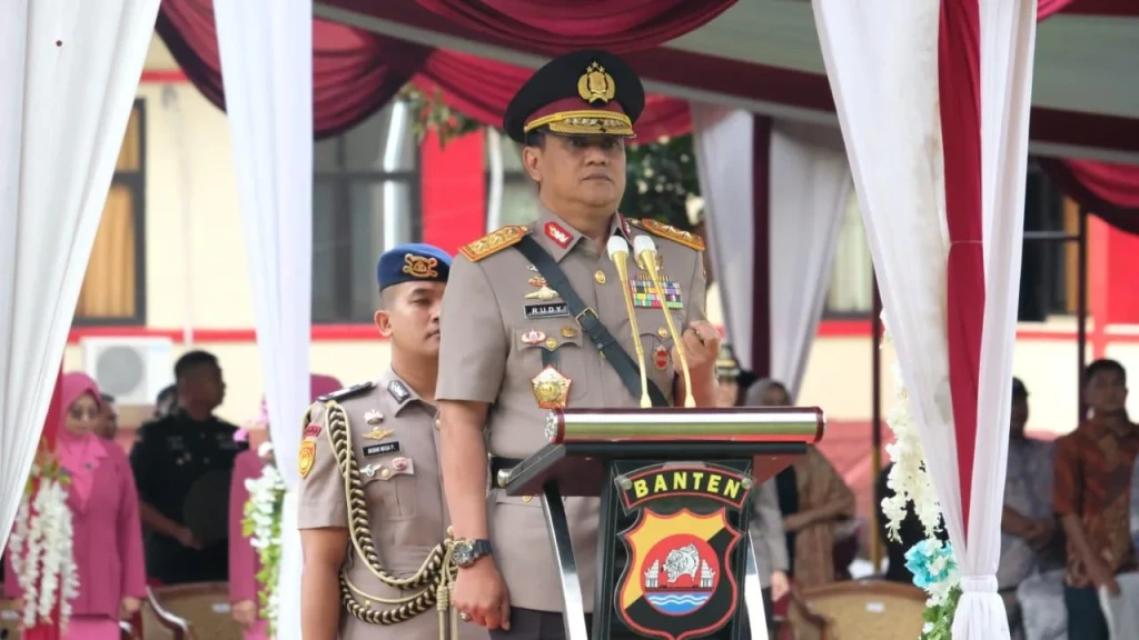 Kapolda Banten Pimpin Upacara Penutupan Diktuk Bintara Polri Gelombang I Tahun Anggaran 2023