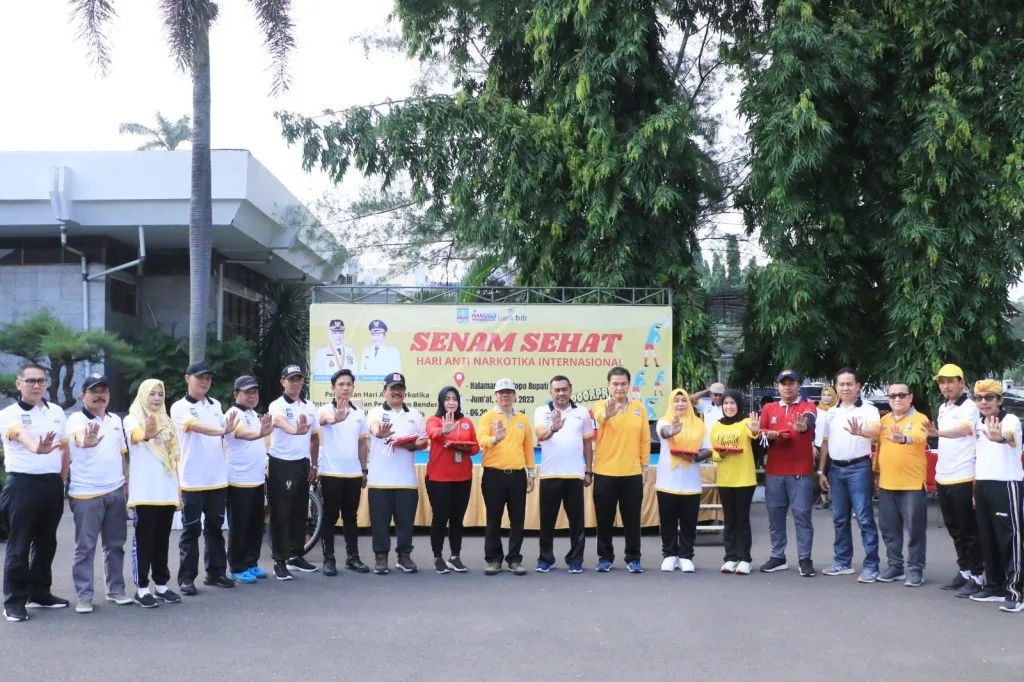 Peringati HANI 2023, Sekda Kabupaten Serang Ajak Masyarakat Perangi Narkoba