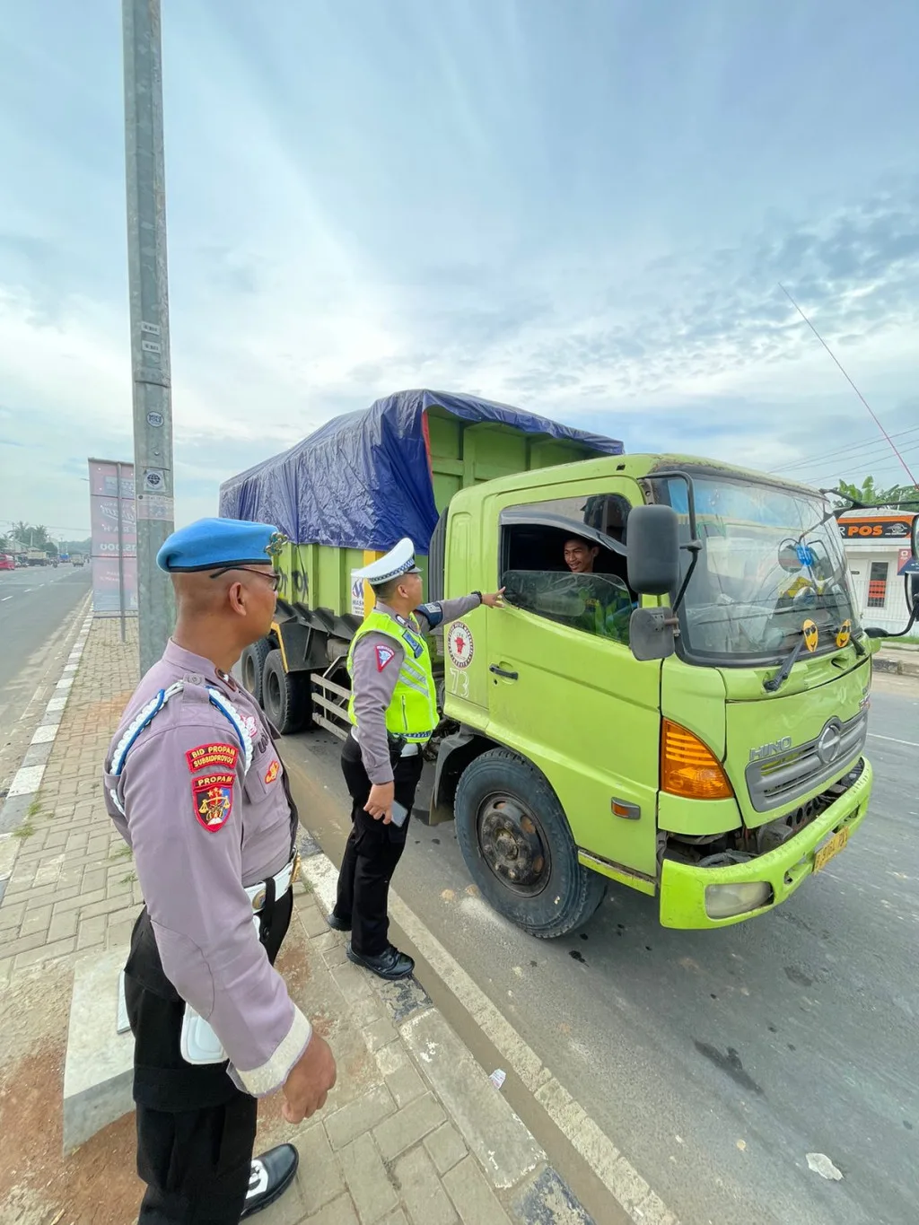 Hari Pertama Operasi Patuh Maung 2023 Polda Banten Dilaksanakan di Parung Kota Serang