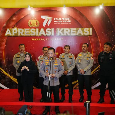 Polisi Jadi Pahlawan di Dongeng Buatan Anak, Kapolri: Tanamkan dan Jadikan Semangat Jadi Lebih Baik
