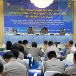 Polda Banten Gelar Rekonsiliasi Penyusunan dan Penyampaian Laporan Keuangan Semester I Tahun 2023
