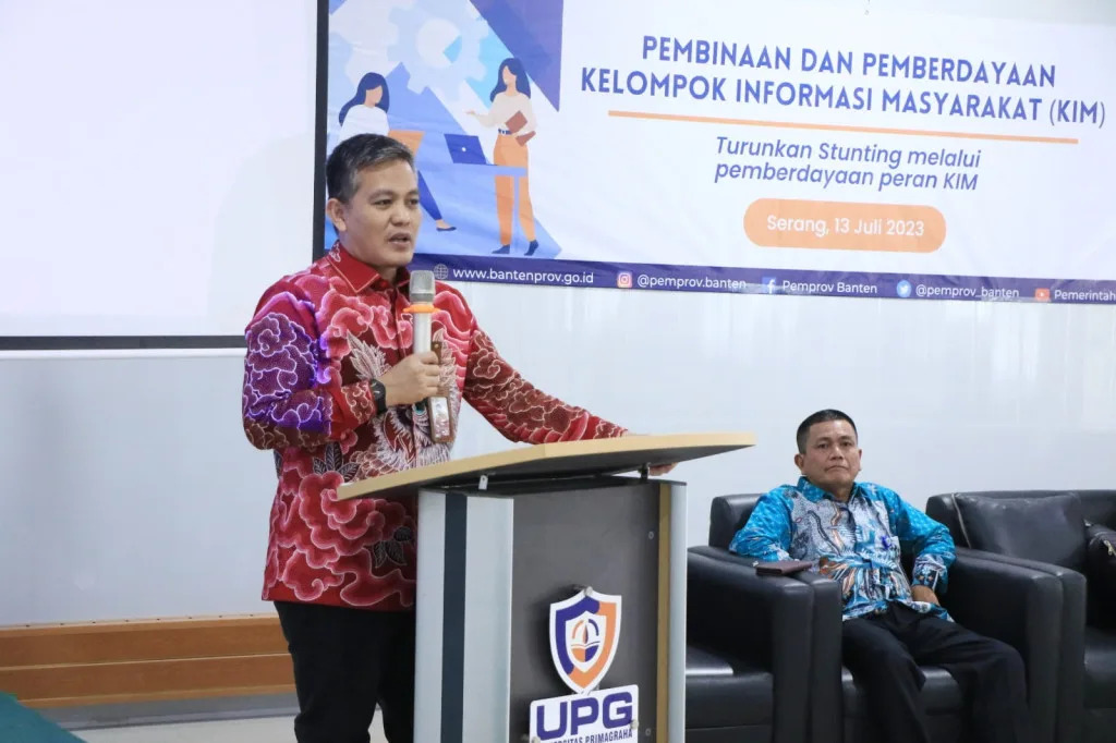 Diskominfosatik Kabupaten Serang Berdayakan KIM Turunkan Stunting