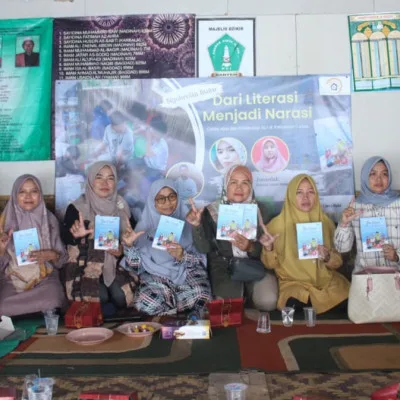 PELUNCURAN BUKU DARI LITERASI MENJADI NARASI