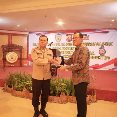Polda Banten Gelar Pelatihan Keterampilan Bagi Personel Jelang Purna Tugas
