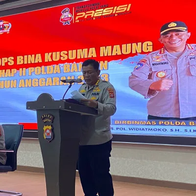 Polda Banten Gelar Latpraops Bina Kusuma Maung 2023 Tahap II