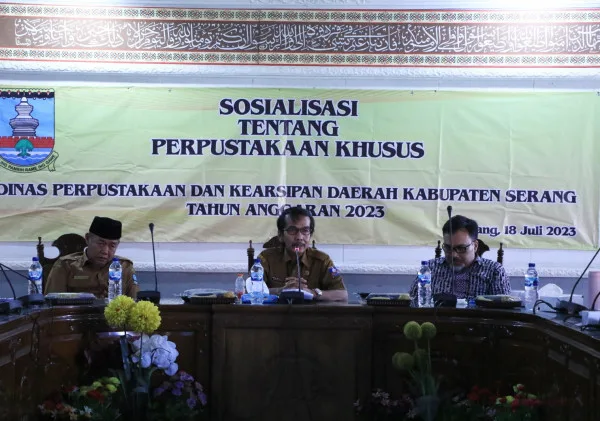 DPKD Kabupaten Serang Dorong OPD Miliki Perpustakaan Khusus