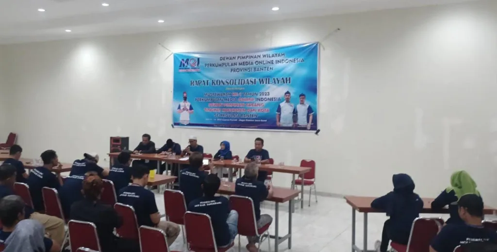 MOI Banten Gelar Rapat Konsolidasi dan Persiapan MUSCAB Ke - 1 Tahun 2023