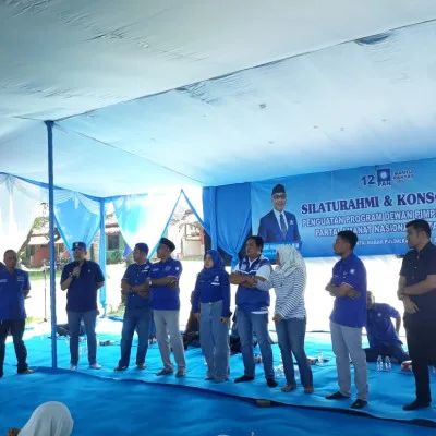 Bacaleg PAN Se Kota Cilegon Gelar Konsolidasi Silaturahmi.