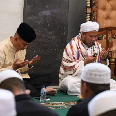 Satbrimob Banten Gelar Tausyiah Agama dan Doa Bersama Peringati Tahun Baru Islam 1 Muharam 1445 Hijriyah