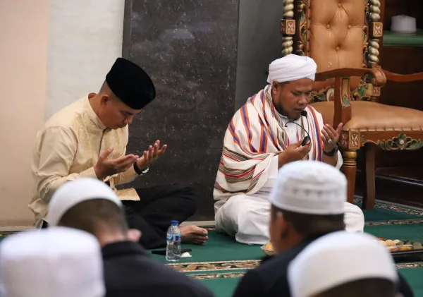 Satbrimob Banten Gelar Tausyiah Agama dan Doa Bersama Peringati Tahun Baru Islam 1 Muharam 1445 Hijriyah
