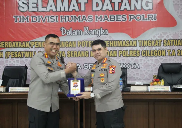 Tim Divhumas Polri Laksanakan Pensatwil di Polresta Serang Kota