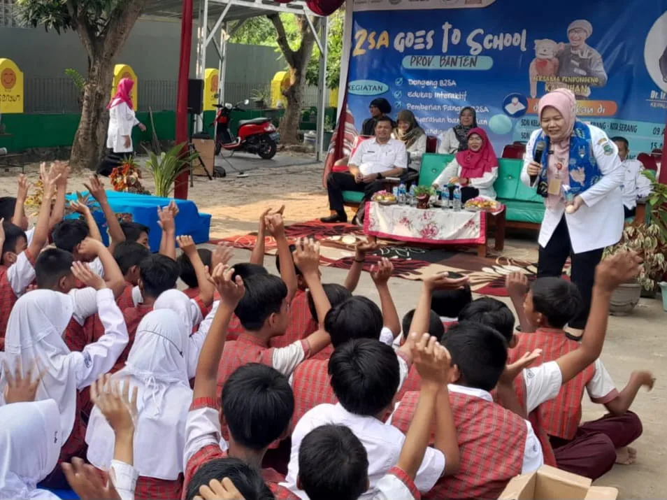 Pemprov Banten Kampanyekan konsumsi pangan Beragam Bergizi Seimbang dan Aman (B2SA) ke Sekolah Dasar