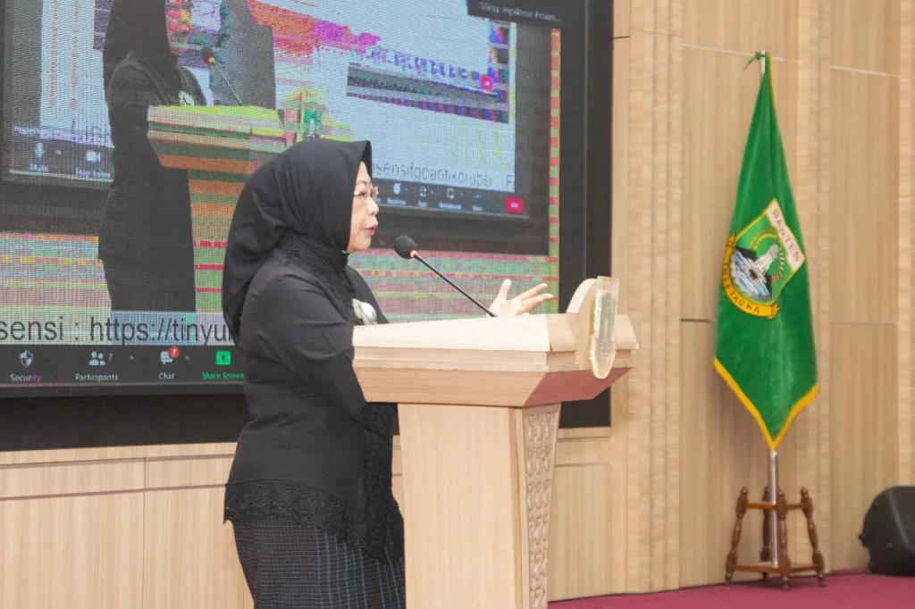 Pj Sekda Virgojanti Buka FGD Pencegahan Korupsi Pada Proses Perizinan Provinsi Banten