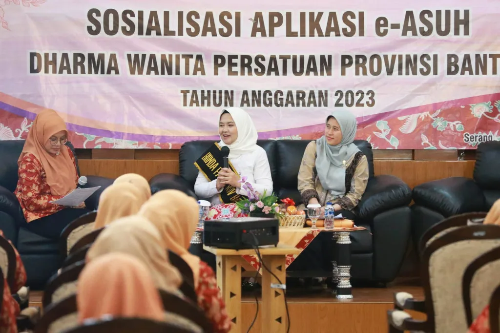 Percepatan Penanganan Stunting, DWP Provinsi Banten Gelar Sosialisasi Aplikasi e-Asuh Untuk Stimulasi