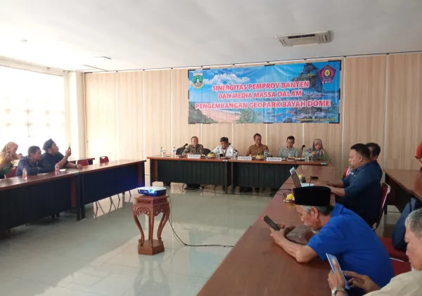 Sinergitas Pemprov Banten dan Media Massa, mendorong Geopark Bayah Dome menjadi Destinasi Wisata di Banten