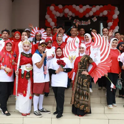 Pj Sekda Virgojanti Buka Lomba Peringatan HUT ke-78 Kemerdekaan RI di Lingkungan Setda Provinsi Banten