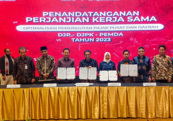 Pj Gubernur Banten Al Muktabar: Pemerintah Daerah Siap Berkolaborasi Dalam Optimalisasi Pemungutan Pajak
