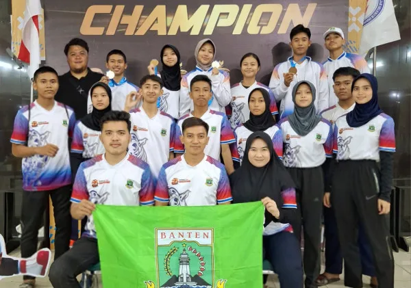 Perolehan Sementara POPNAS XVI Sumsel 2023, Kontingen Banten Raih 28 Medali