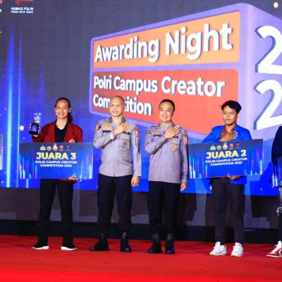 Ajang Generasi Muda Berkreasi Polri gelar Campus Creator Competition 2023