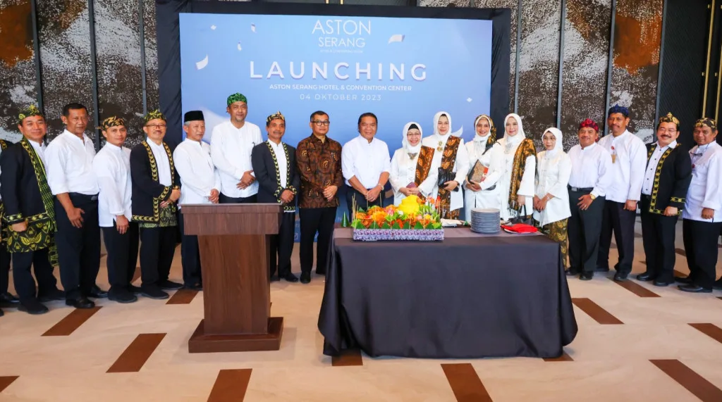 Pj Gubernur Banten Al Muktabar Hadiri Launching Aston Serang Hotel Dan Convention Center