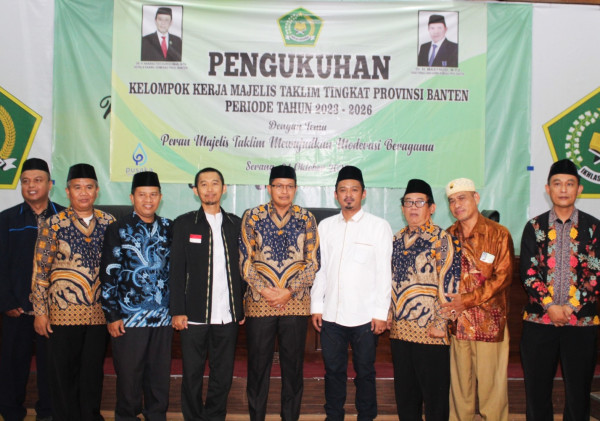 KEMENAG GELAR PENGUKUHAN KELOMPOK KERJA MAJELIS TA'LIEM TINGKAT PROVINSI BANTEN