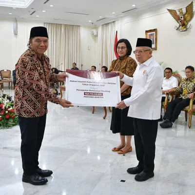Pemprov Banten Raih Insentif Fiskal Rp5,7 Miliar