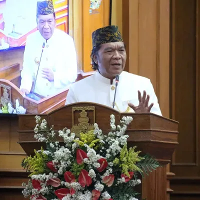 HUT Ke- 479 Kabupaten Serang, Pj Gubernur Banten Al Muktabar Sampaikan Apresiasi dan Pesan Agar Terus Tingkatkan Capaian Pembangunan Daerah