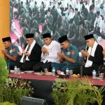Bersama Ulama dan Masyarakat Pj Gubernur Banten Al Muktabar Hadiri Istighosah dan Tasyakuran HUT ke-78 TNI