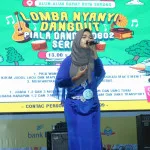 Dandim 0602/Serang Gelar Lomba Nyanyi Dalam Rangka HUT Ke 78 TNI