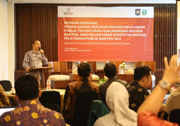 Pemprov Banten Terus Giatkan Inovasi Pelayanan Publik