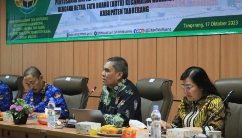 Direktorat Jendral Tata Ruang Gelar FGD Menyusun RDTR dan KLHS WP Kosambi - Teluknaga