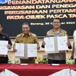 Al Muktabar Tandatangani Pakta Integritas Penegakan Hukum Perusahaan Pertambangan