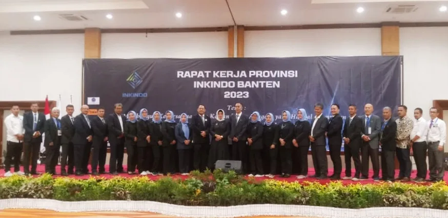 INKINDO 2023 Provinsi Banten Gelar Rapat Kerja Dihadiri 162 Anggota