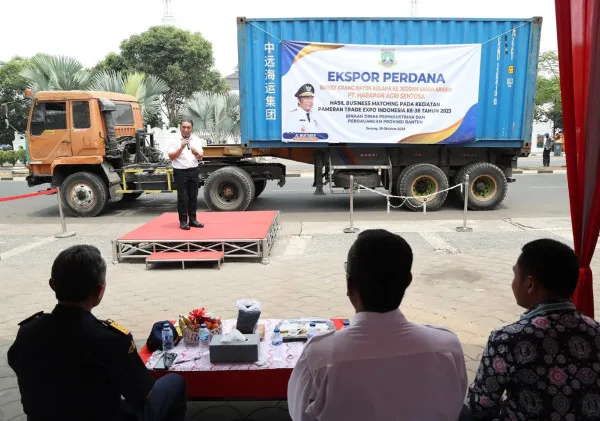 Perdana, Briket Arang Produksi IKM Binaan Pemprov Banten Tembus Pasar Global