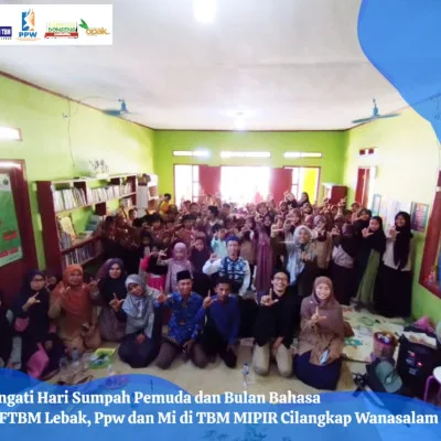 Kolaborasi Komunitas Literasi di Lebak, Peringati Hari Sumpah Pemuda dan Bulan Bahasa