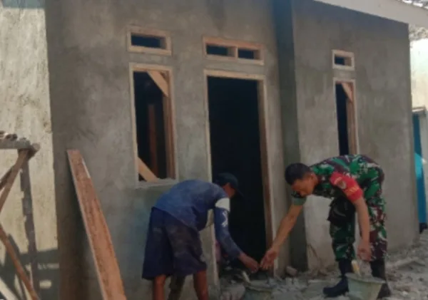 Progres Program Rutilahu, Koramil 0602-18/Kragilan Sudah Mencapai 50 Persen