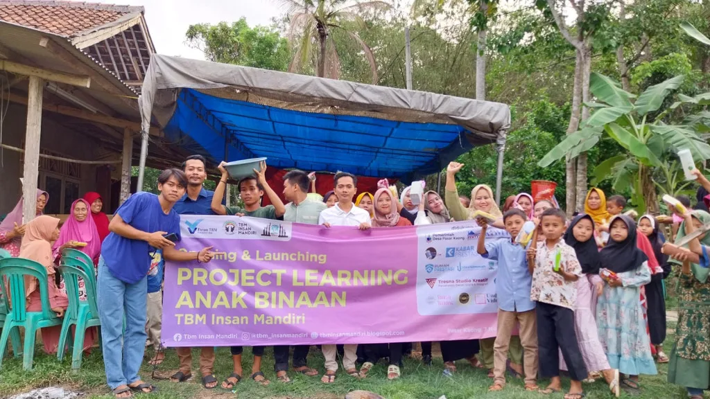 Siapkan Generasi Emas 2045, TBM Insan Mandiri Launching Program untuk Anak Binaan