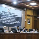 DPRD Umumkan Usulan Pemberhentian Jabatan Wakil Bupati Serang