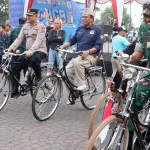 Dandim 0602/Serang Peringati Hari Pahlawan Bersama Komunitas Sepeda Tua