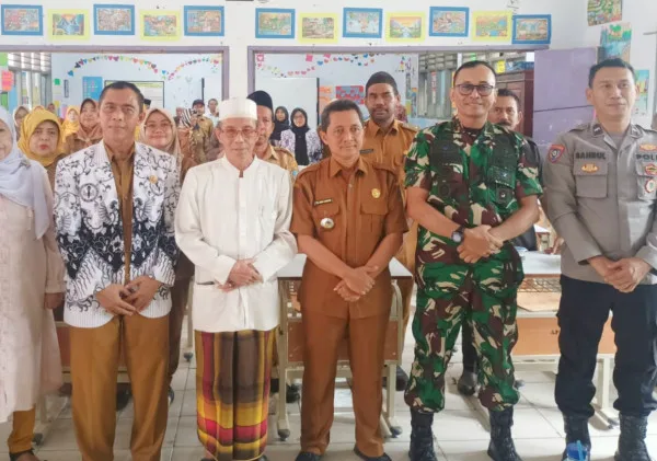 Pencegahan Tindak Kekerasan Seksual, Danramil 0602-15/Baros Ikuti Penandatanganan Komitmen