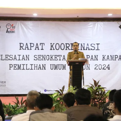 Pemkab Serang Target Partisipasi Pemilih Capai 90 Persen Pada Pemilu 2024
