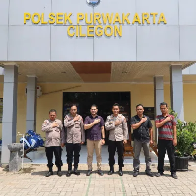 Polda Banten Laksanakan Peliputan Kesiapan Polsek Purwakarta Polres Cilegon Hadapi Pemilu 2024